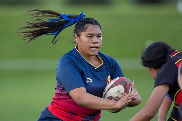 Round 6 Action from Bhana Family Farms Secondary School Rugby